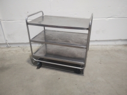 serving trolley s/s 